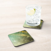 Grunge in Green Untersetzer (Rechte Seite)