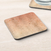 Grunge in Orange Untersetzer (Linke Seite)