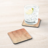 Grunge in Orange Untersetzer (Rechte Seite)