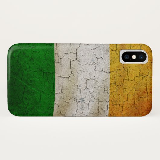 Grunge Ireland Case-Mate iPhone Hülle (Rückseite (Horizontal))