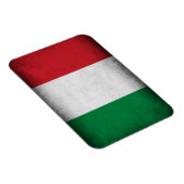 Grunge Italienische Flagge Magnet (Rechte Seite)