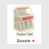 Grunge Jukebox Aufkleber (Blatt)