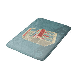 Grunge Jukebox Badematte