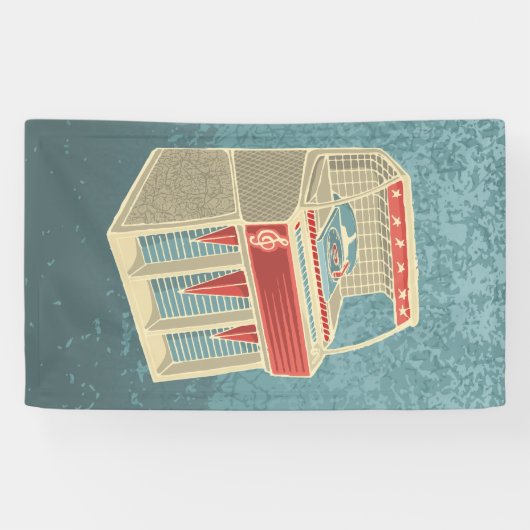 Grunge Jukebox Banner (Horizontal)