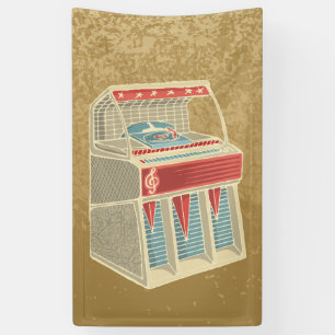 Grunge Jukebox Banner