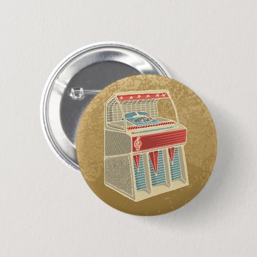 Grunge Jukebox Button (Vorne & Hinten)