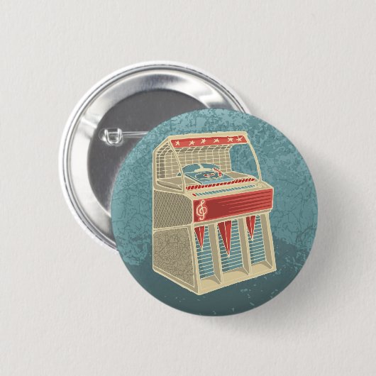 Grunge Jukebox Button (Vorne & Hinten)