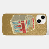 Grunge Jukebox Case-Mate iPhone Hülle (Rückseite (Horizontal))