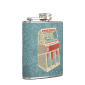 Grunge Jukebox Flachmann (Rechts)