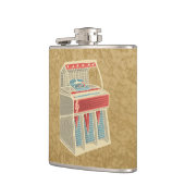 Grunge Jukebox Flachmann (Links)