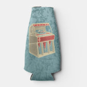 Grunge Jukebox Flaschenkühler (Vorderseite)