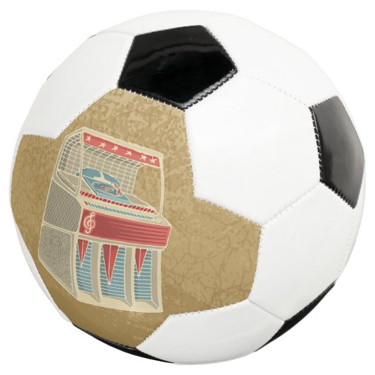 Grunge Jukebox Fußball (Dreiviertel)