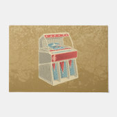 Grunge Jukebox Fußmatte (Vorderseite)