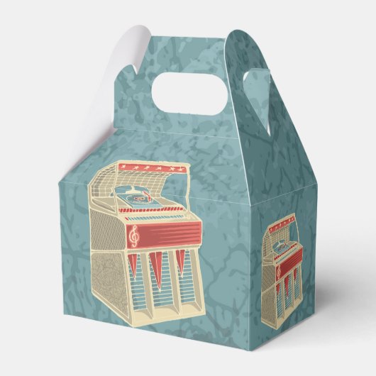Grunge Jukebox Geschenkschachtel (Vorderseite)