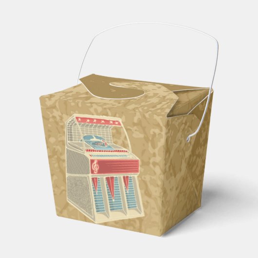 Grunge Jukebox Geschenkschachtel (Vorderseite)