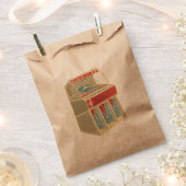Grunge Jukebox Geschenktütchen (Ausgeschnitten)