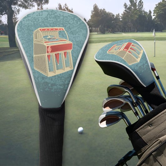 Grunge Jukebox Golf Headcover