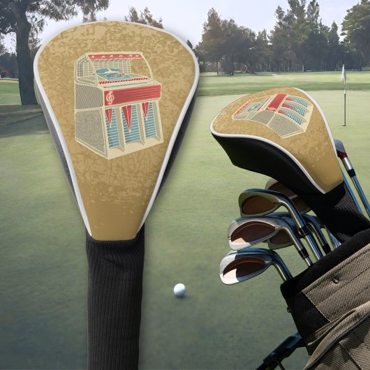 Grunge Jukebox Golf Headcover