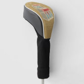 Grunge Jukebox Golf Headcover (angewinkelt)