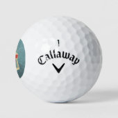 Grunge Jukebox Golfball (Logo)