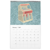 Grunge Jukebox Kalender (Feb 2027)