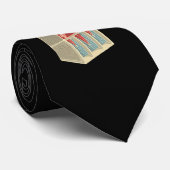 Grunge Jukebox Krawatte (Gerollt)