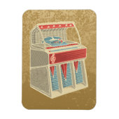 Grunge Jukebox Magnet (Vertikal)