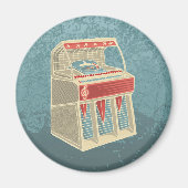Grunge Jukebox Magnet (Vorne)