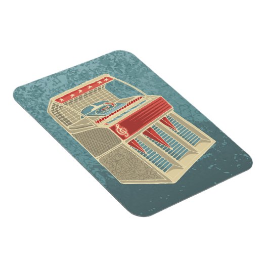 Grunge Jukebox Magnet (Rechte Seite)