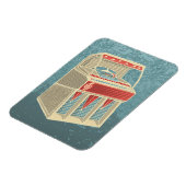 Grunge Jukebox Magnet (Linke Seite)