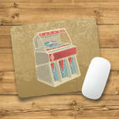 Grunge Jukebox Mousepad