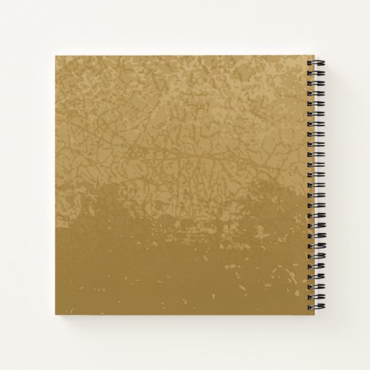 Grunge Jukebox Notizbuch (Rückseite)