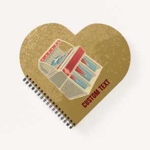 Grunge Jukebox Notizbuch