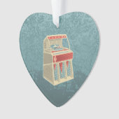 Grunge Jukebox Ornament (Vorderseite)