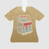 Grunge Jukebox Ornament (Vorderseite)