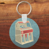 Grunge Jukebox Schlüsselanhänger (Vorderseite)