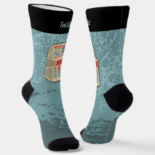 Grunge Jukebox Socken