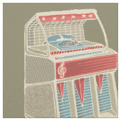 Grunge Jukebox Stoff (Nahaufnahme)