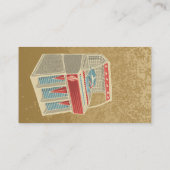 Grunge Jukebox Visitenkarte (Rückseite)