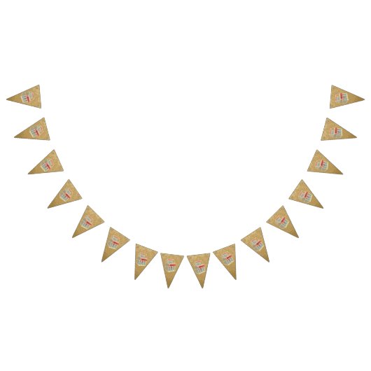 Grunge Jukebox Wimpelkette (Alle)