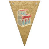 Grunge Jukebox Wimpelkette (Dritte Fahne)