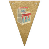 Grunge Jukebox Wimpelkette (Zweite Fahne)