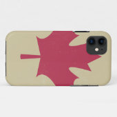 Grunge kanadische Flagge Case-Mate iPhone Hülle (Rückseite (Horizontal))