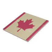 Grunge kanadische Flagge Fliese (Seite)