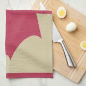 Grunge kanadische Flagge Handtuch (Viertel Falte)