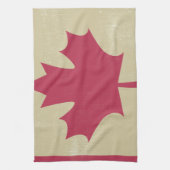 Grunge kanadische Flagge Handtuch (Vertikal)
