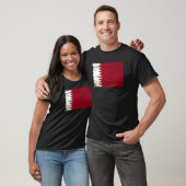 Grunge Katar Flag T-Shirt (Unisex)