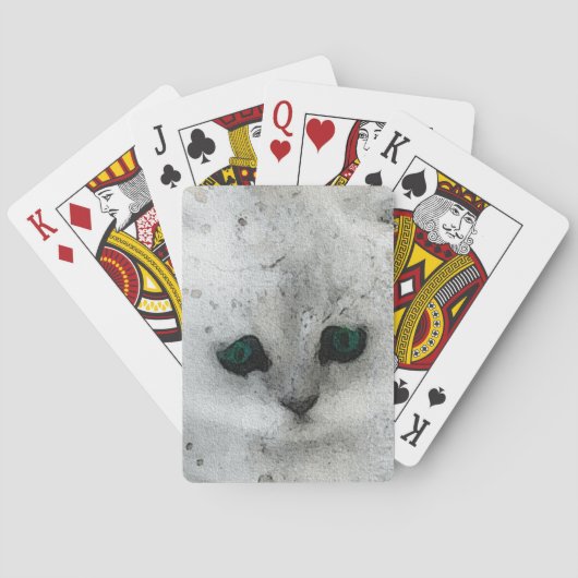 Grunge Kitten Spielkarten (Rückseite)