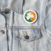 Grunge Kleeblatt Button (Beispiel)