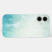Grunge, Kratzer, Textur, Blau, Atmosphäre Case-Mate iPhone Hülle (Rückseite (Horizontal))